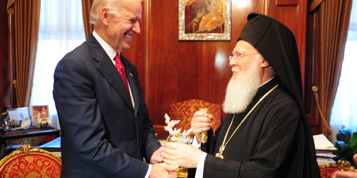 Patriarhul ecumenist despre Biden: cetățenii din întreaga lume liberă îți salută victoria