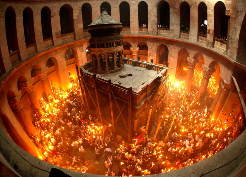 M Bolaris In Jerusalem For Holy Light Ceremony Orthodox Times