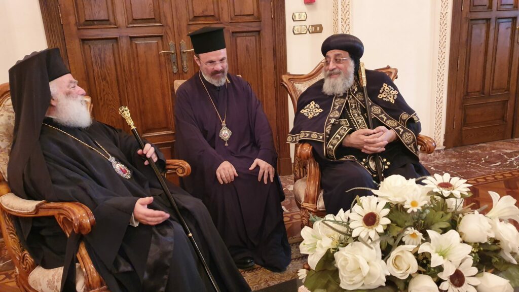 Visit of the Patriarch of Alexandria to the Pope of the Coptic Orthodox  Church of Alexandria | Orthodox Times (en)