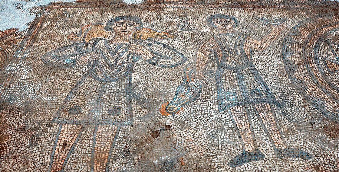 Rare mosaics of a Christian church were unearthed in Turkey
