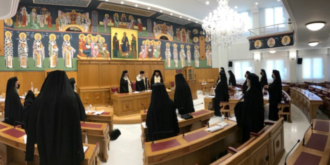 Working session of first day of Standing Holy Synod of Church of Greece was completed