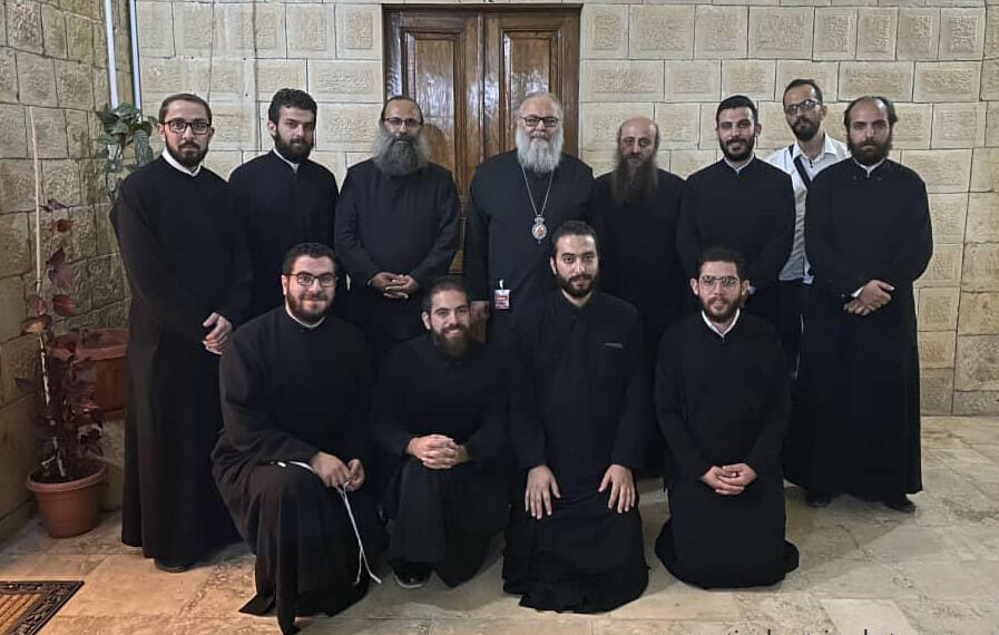 Patriarch of Antioch meets the Patriarchate Students of the Balamand Institute of Theology