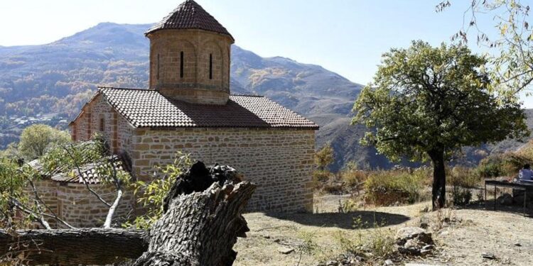 Turks partially restored a Greek monastery in Imera in Pontus region