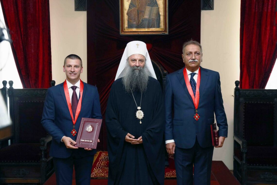 Patriarch of Serbia awarded Radio Television of Vojvodina and its