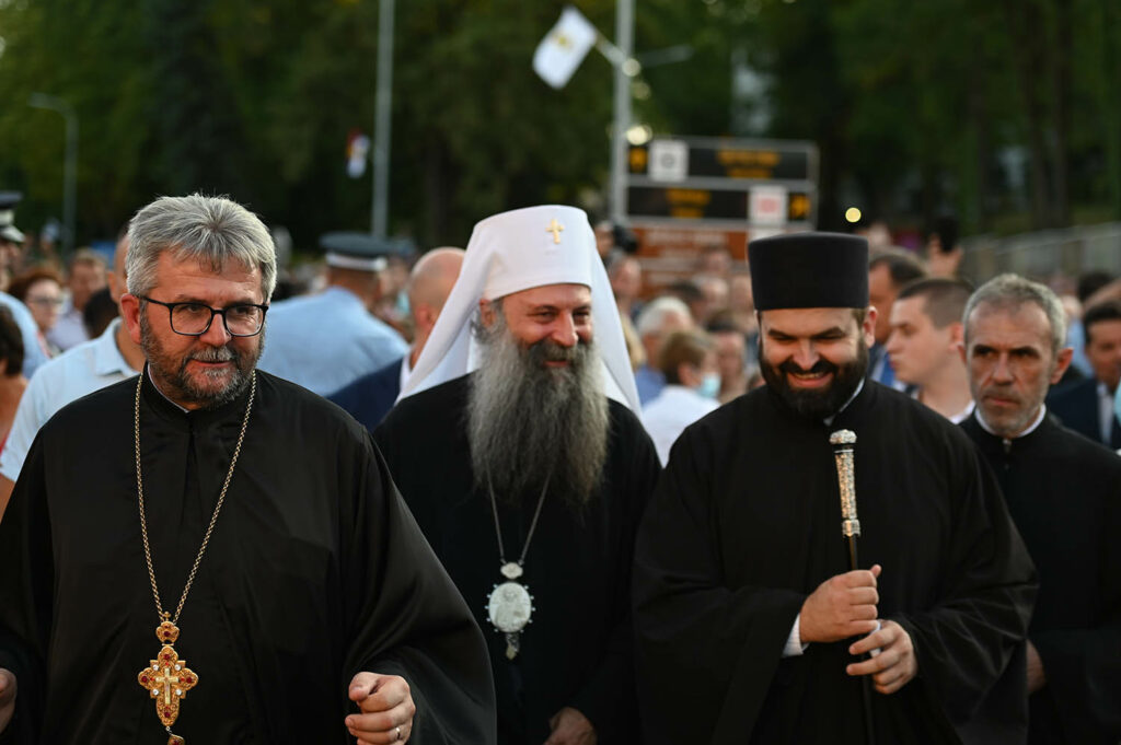 Serbian Patriarch Porfirije in the Diocese of Zvornik-Tuzla of Doboj ...