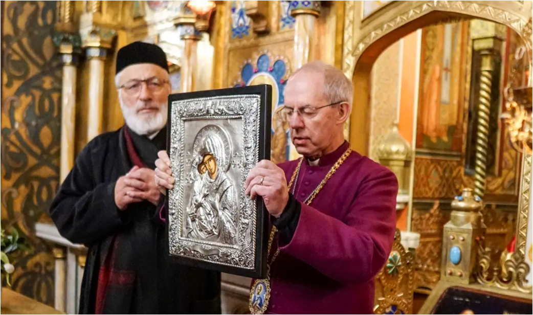 Archbishop of Canterbury visits famous Curtea de Arges Monastery | Orthodox Times (en)