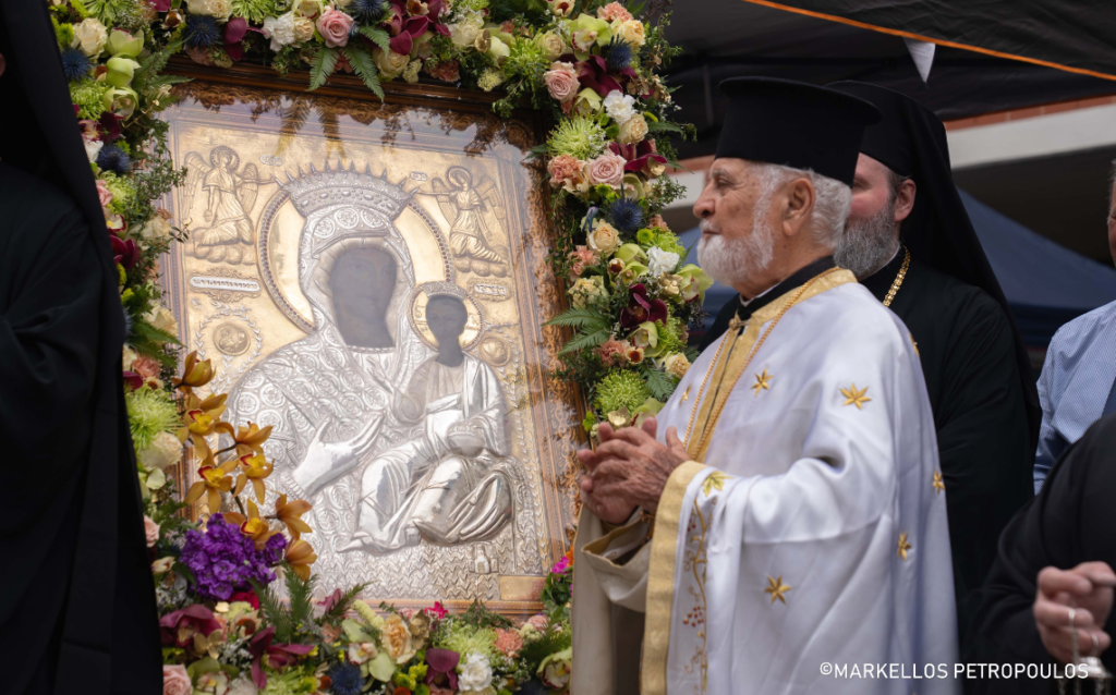 Αρχιεπίσκοποι Αυστραλίας και Θεατίρου, Έλληνες Μητροπολίτες τιμούν την εορτή της Παναγίας της Μυρτιδιώτισσας (Φωτογραφίες)