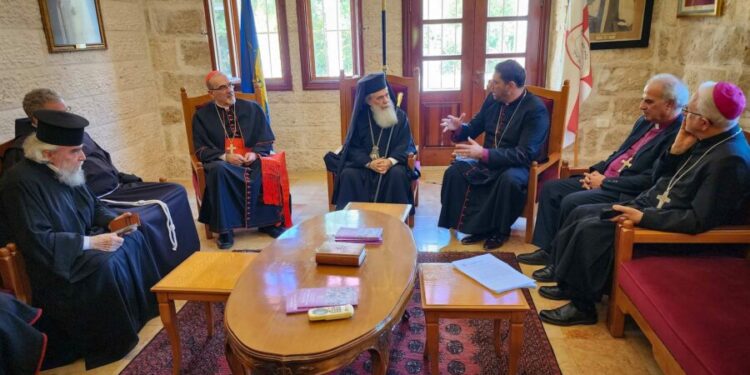 Patriarch Theophilos And Heads Of Churches In Jerusalem Condemn Hospital Strike In Gaza