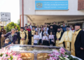 Romania: Relics of St Demetrius the New visit church medical centre on World Health Day