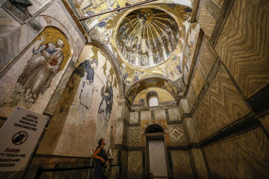 Türkiye: Tarihi Bizans Kariye Manastırı bugün cami olarak yeniden açıldı