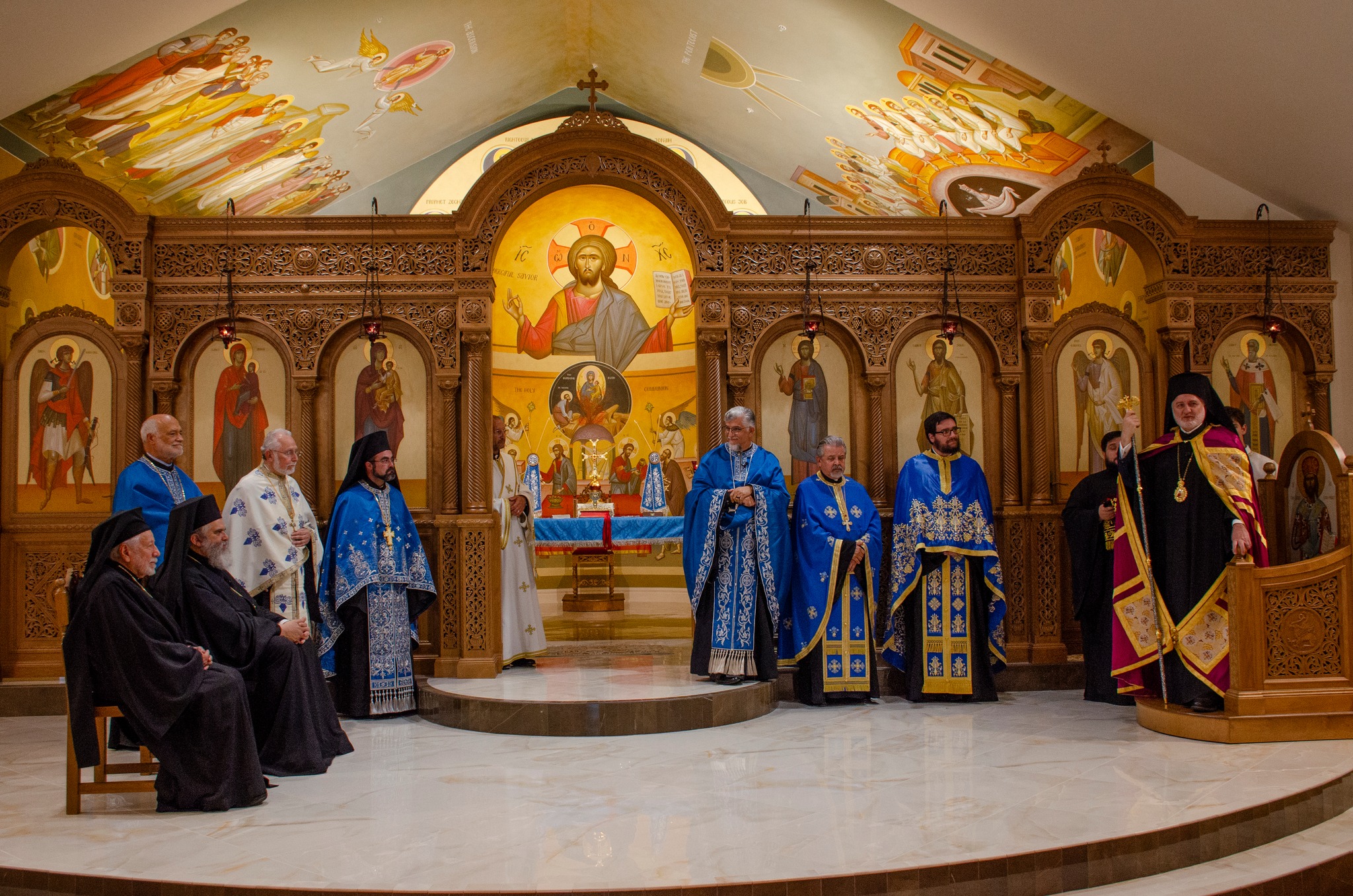 Η Αρχιεπισκοπή των Ηνωμένων Πολιτειών ηγείται της Ελληνικής Ορθόδοξης Εκκλησίας της Τυρανυχίας της Αγίας Άννας στο Σολτ Λέικ Σίτι της Γιούτα